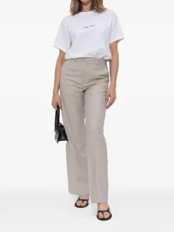 Pantaloni su misura grigi gambe