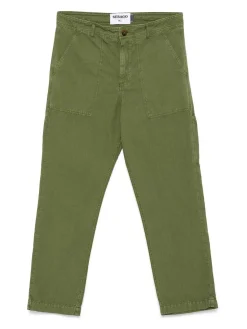Pantaloni verdi in cotone