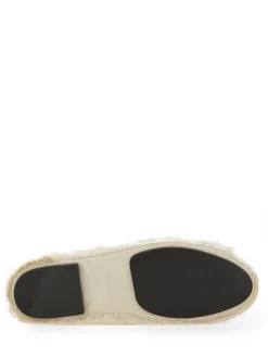 Pantofole basse in pelle