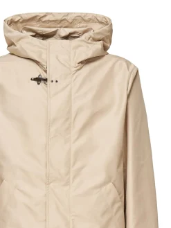 Parka corta in poplin tecnico
