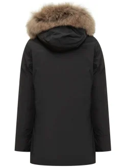 Parka di raccoon artico di lusso