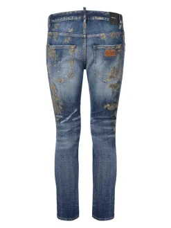 Pattinatore jeans fatto di denim