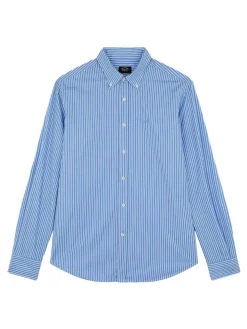 Paul & Shark Camicia A Righe In Popeline