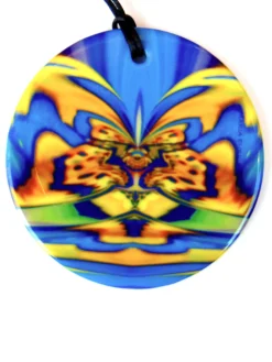 Pendente in ceramica Orchidea