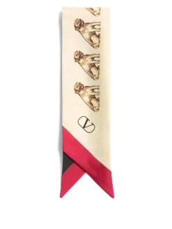 Petit Charles Silk Bandeau Scarf