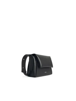 Piccola borsa in pelle nera
