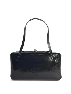 Piccola borsa in pelle nera