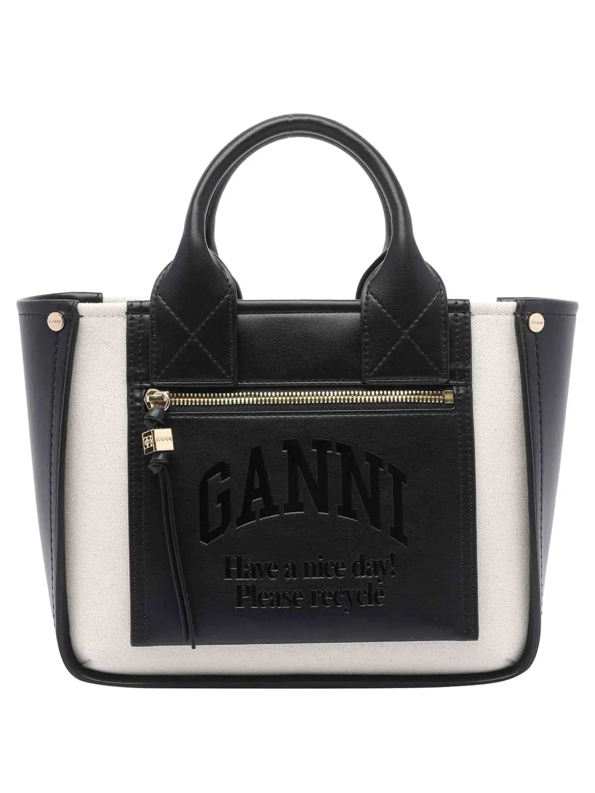 Piccola tasca nera Tote Bag