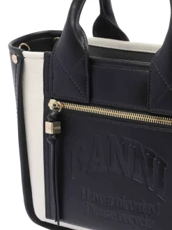Piccola tasca nera Tote Bag