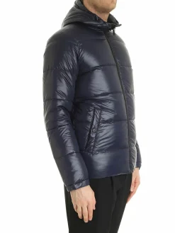 Piumino reversibile blu