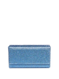 Pochette con fodera in raso