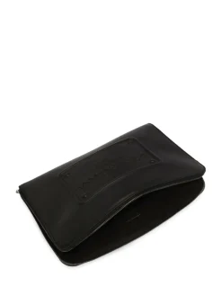 Pochette con logo in rilievo