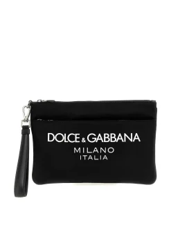 Pochette con stampa logo