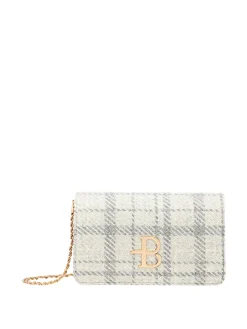Pochette Diamond 971 In Tessuto Tartan