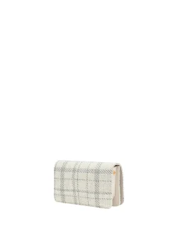 Pochette Diamond 971 In Tessuto Tartan