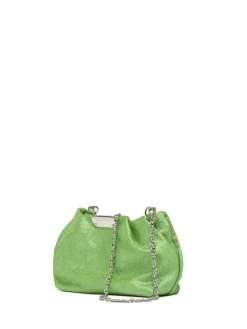 Pochette Perla Glitterata Verde