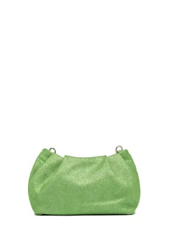 Pochette Perla Glitterata Verde