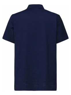 Polo con logo ricamato