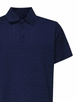 Polo con logo ricamato