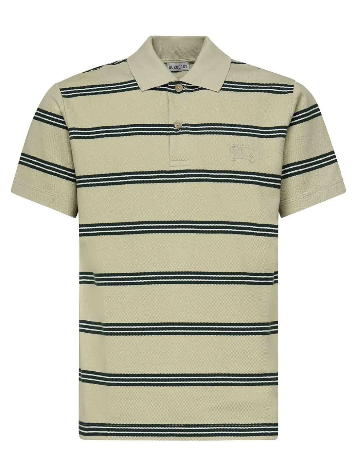 Polo di cotone a strisce