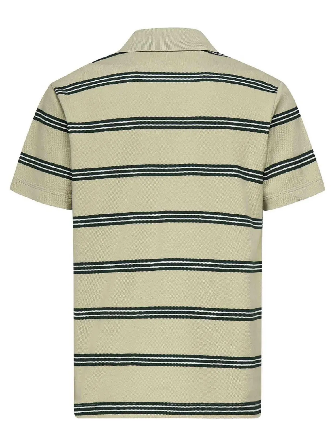 Polo di cotone a strisce