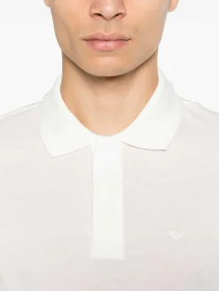 POLO MAGLIA DI COTON BIANCA COMUNTI