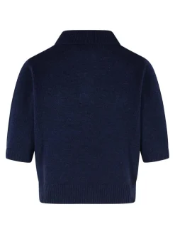 POLO MWAETER in cashmere blu scuro