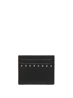 Porta carte Rockstud in pelle di vitello?