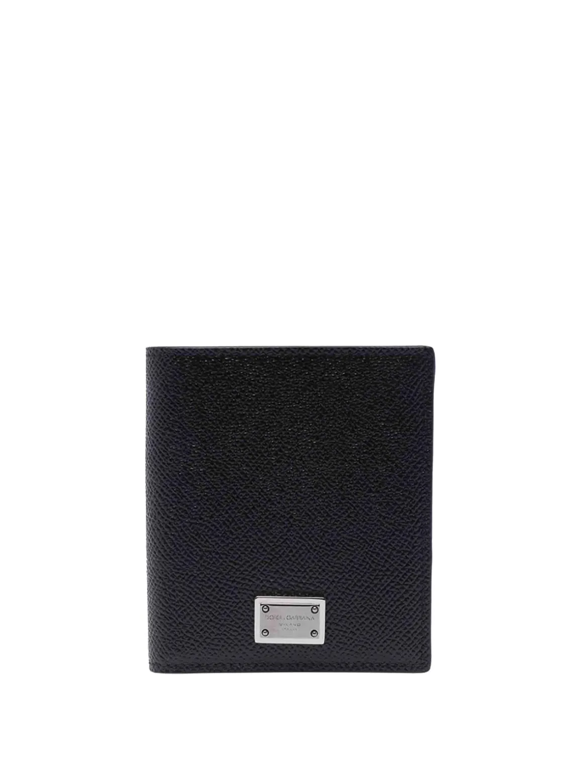 Portacarte bifold in pelle stampa Dauphine