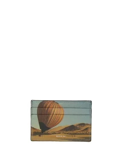 Portacarte con palloncino a righe iconiche