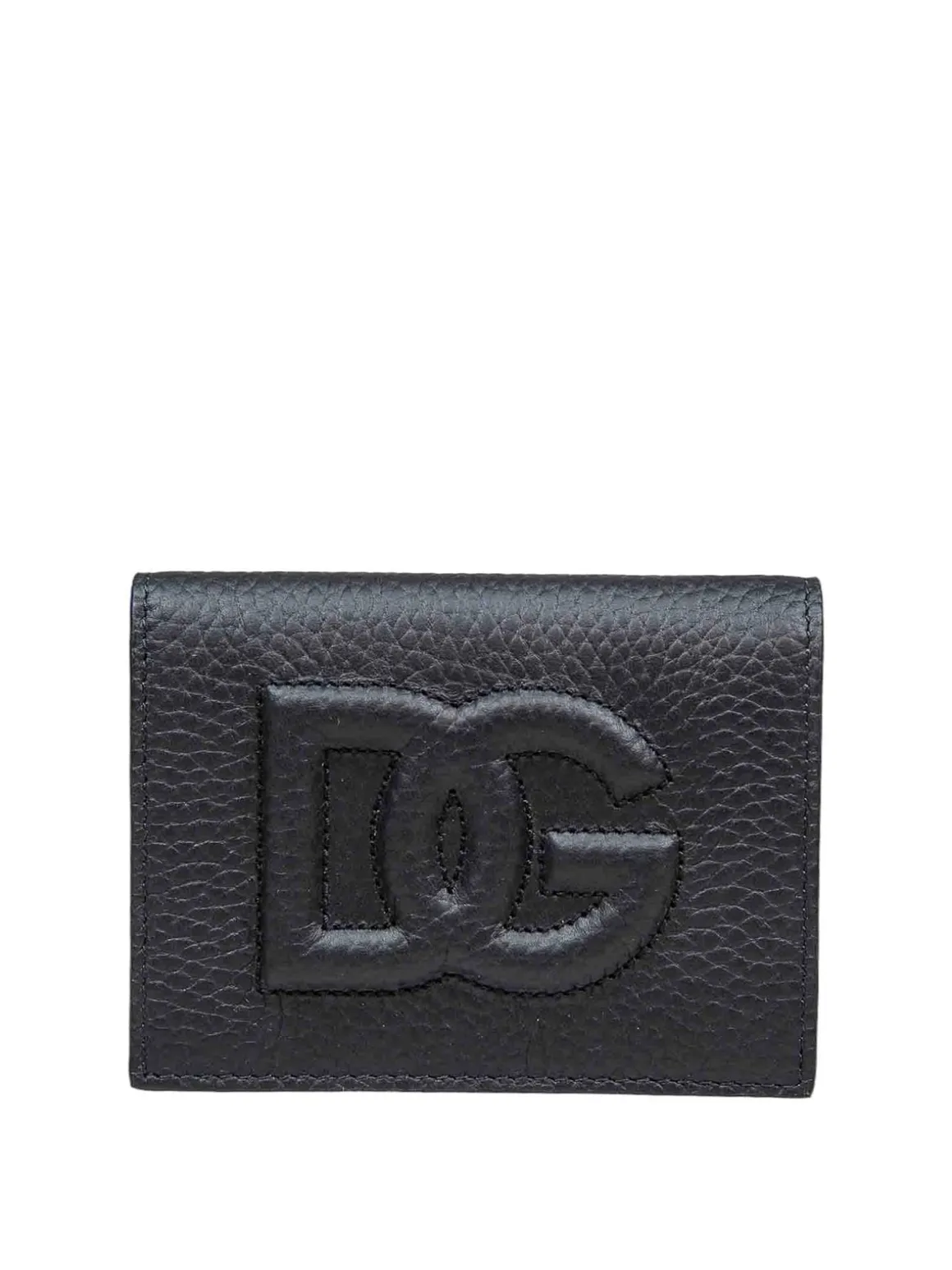 Portacarte In Pelle Con Logo Dg
