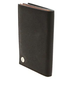 Portacarte nero con logo