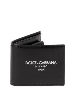 Portafoglio bifold con logo