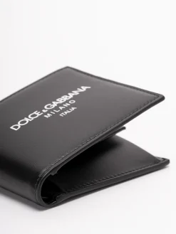 Portafoglio bifold con logo