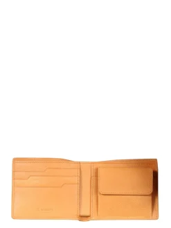 Portafoglio bifold in pelle