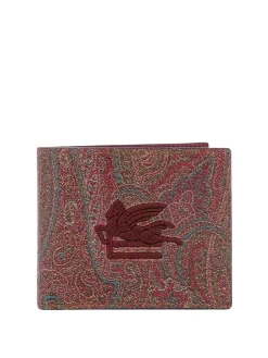 Portafoglio con motivo paisley