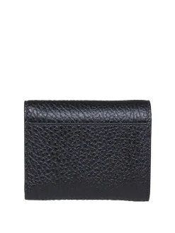 Portafoglio in pelle colore nero