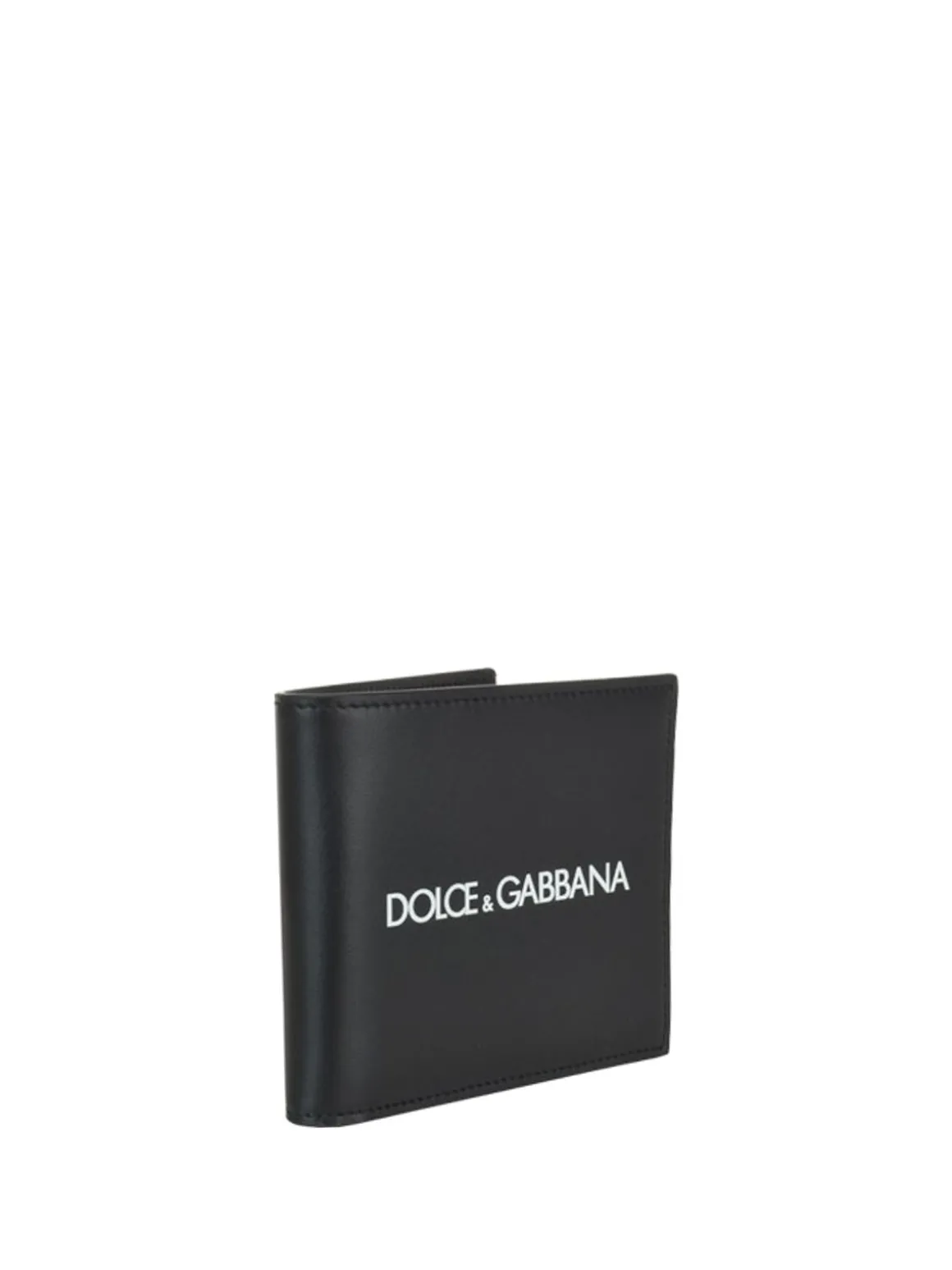 Portafoglio in pelle con stampa logo