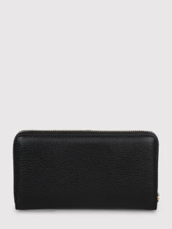 Portafoglio Metallic Soft Zip Around