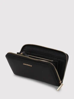 Portafoglio Metallic Soft Zip Around