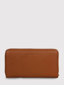 Portafoglio Metallic Soft Zip Around