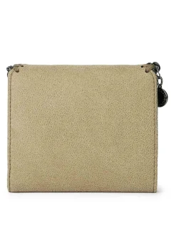 Portafoglio piccolo con patta Eco Shaggy Deer