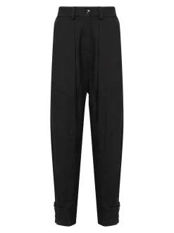 P-pantaloni in raso