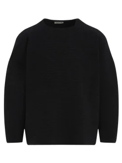 Pullover al collo dritto ottomano