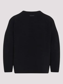 Pullover al collo dritto ottomano