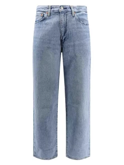 Rimani jeans di cotone sciolto