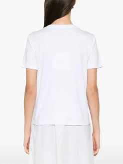 S Max Mara T-shirt Quieto Bianco