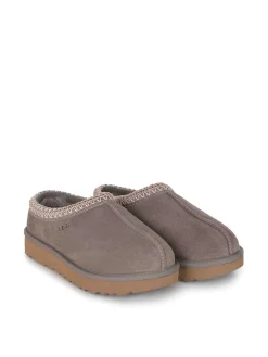 Sabot fatti in pelle scamosciata