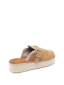 Sabot in camoscio