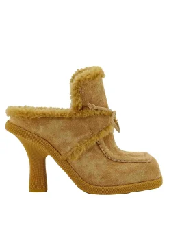Sabot in camoscio